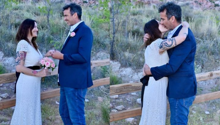 Connie Ansaldi contó cómo fue su casamiento secreto en Las Vegas