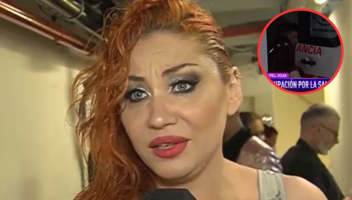 Así sacaron a Lowrdez Fernández del departamento de su ex pareja para recibir atención médica