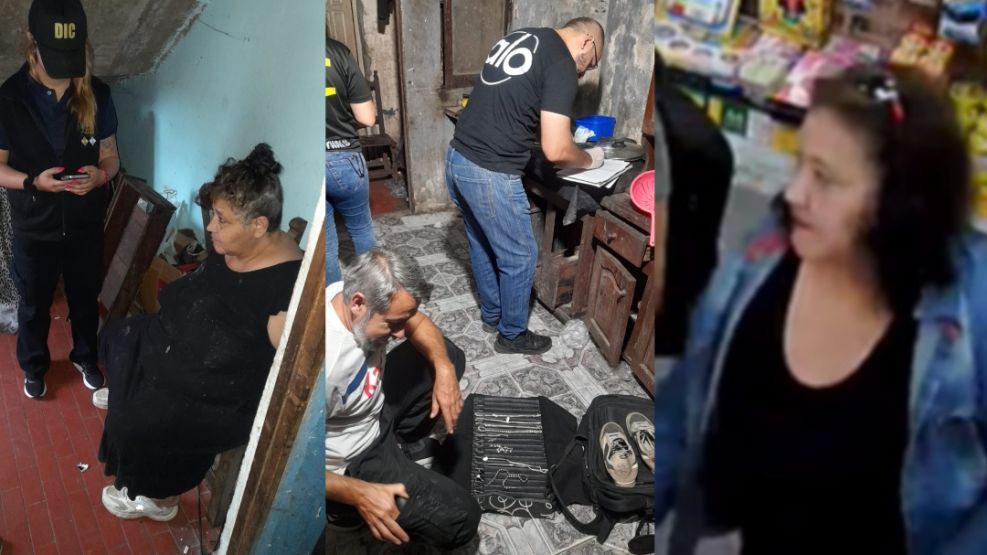 Detención de la sospechosa