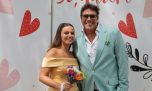 Así fue el casamiento por iglesia de Matías Alé y Martina Vignolo: show de Agapornis, mensaje en el cielo y su perrito como testigo