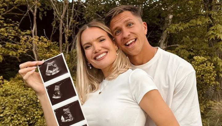 Nació Faustino, el hijo de Eva Bargiela y Gianluca Simeone: la primera foto del bebé