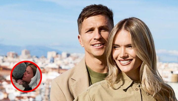 Nació Faustino, el primer hijo de Eva Bargiela y Gianluca Simeone: emotivas fotos del nacimiento