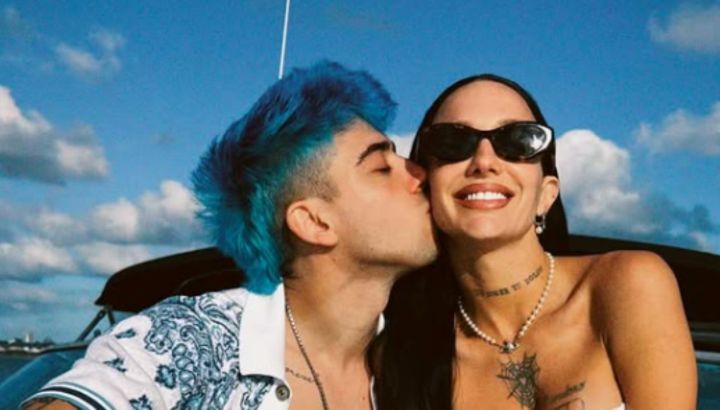 El romántico mensaje de Luck Ra por el cumpleaños de La Joaqui: "Sos mi fondo de pantalla, mi amiga y mi novia"