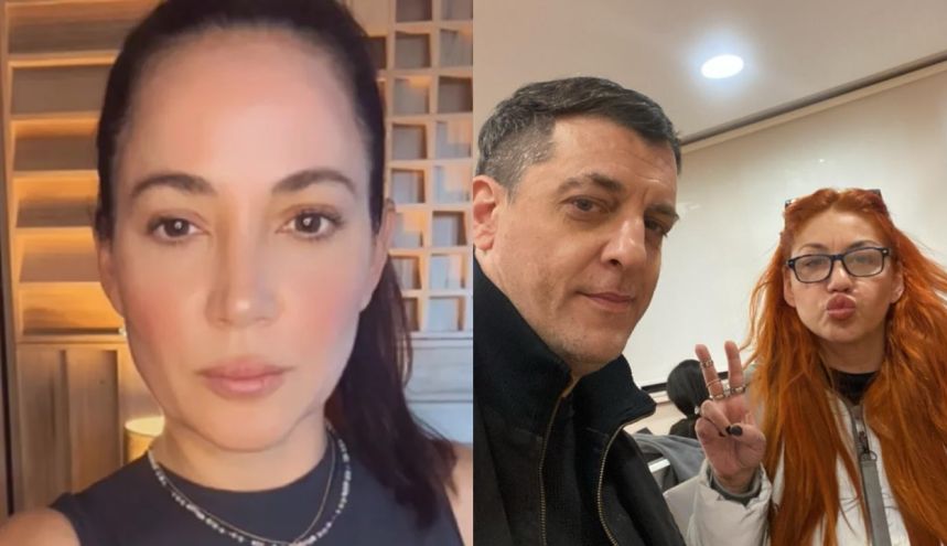 Valeria Gastaldi, Leandro García Gómez y Lowrdez Fernández