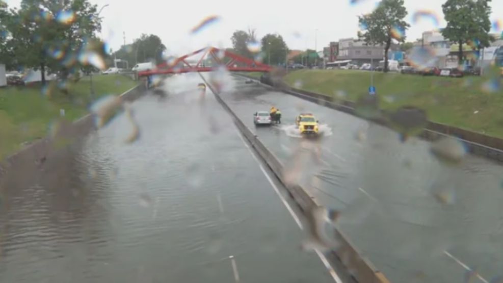 General Paz inundada