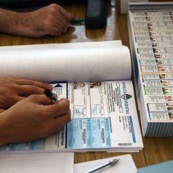 Elecciones Nacionales para renovar 127 bancas de la Cámara de Diputados y 24 escaños del Senado. Con el debut de la Boleta Única de papel (BUP). | Foto:AFP