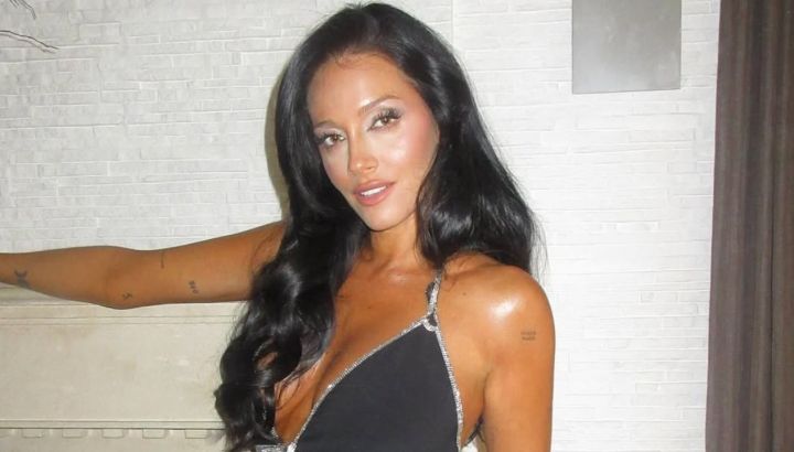 Oriana Sabatini brilló en el casamiento del Peque Schwartzman y Euge de Martino con un look ideal para su pancita de embarazada