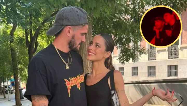 Rodrigo de Paul estuvo presente en la primera fecha de Futttura para acompañar a Tini Stoessel