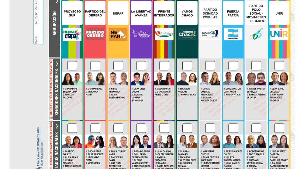 Boleta Única de Papel