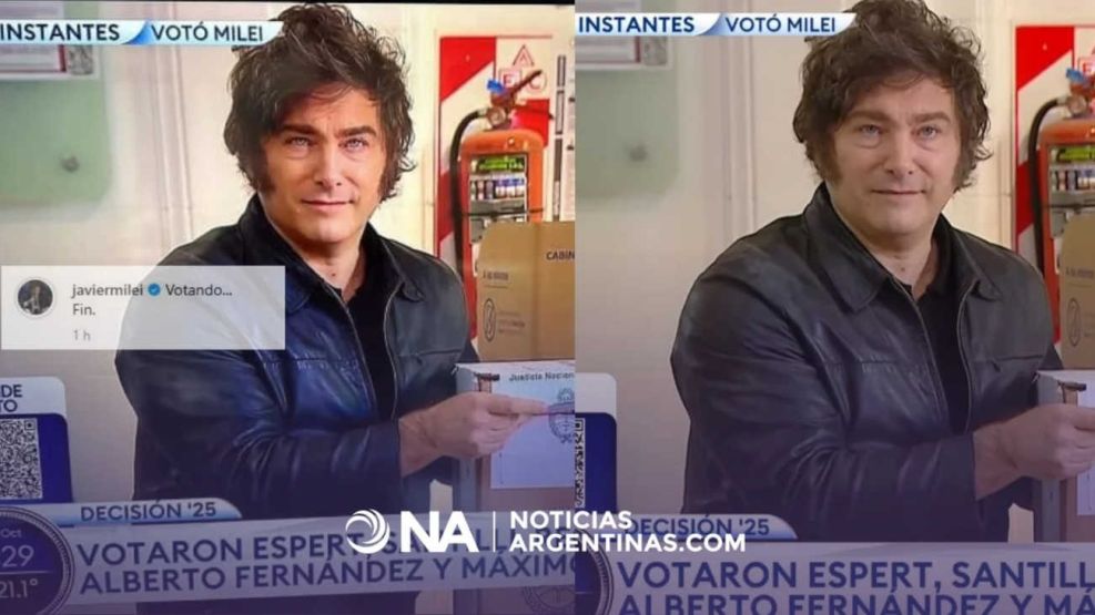 Javier Milei se photoshopeó y estallaron los memes 20251026