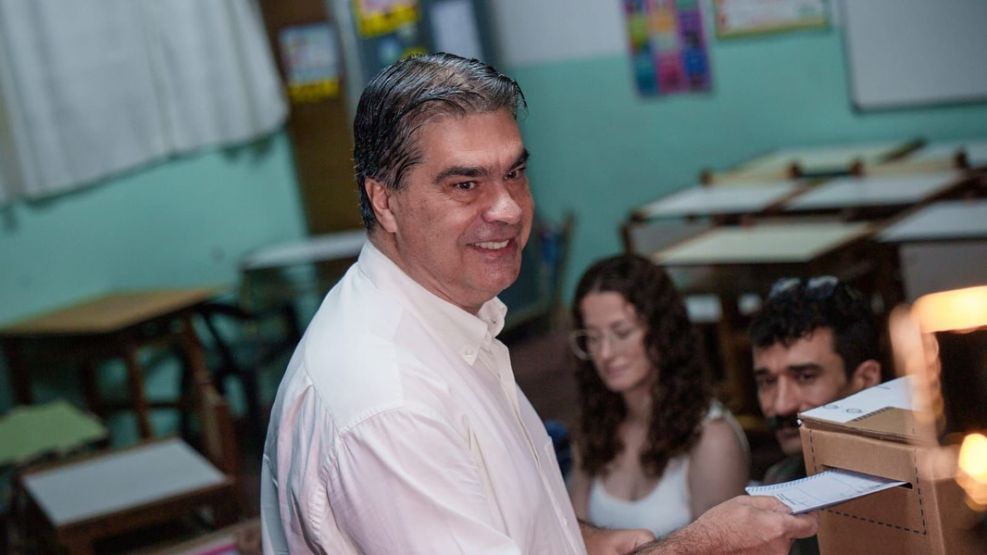 Votó Jorge Capitanich