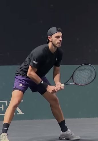 Francisco Cerúndolo en el Masters de París