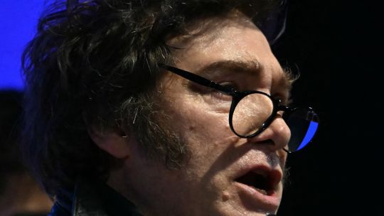 President Javier Milei STOCK