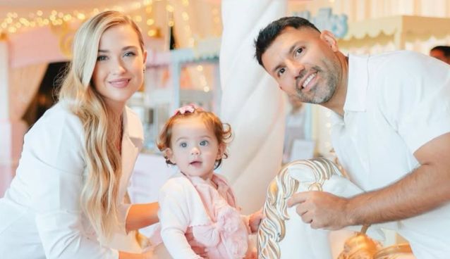 Olivia Agüero, Kun Agüero, Sofía Calzetti