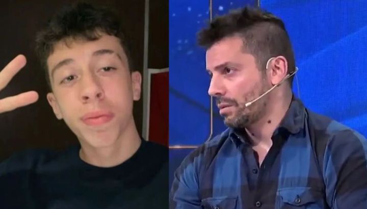 Ulises Jaitt y Valentino Yospe protagonizaron un nuevo cruce al aire: "Dejá de vivir de Natacha"