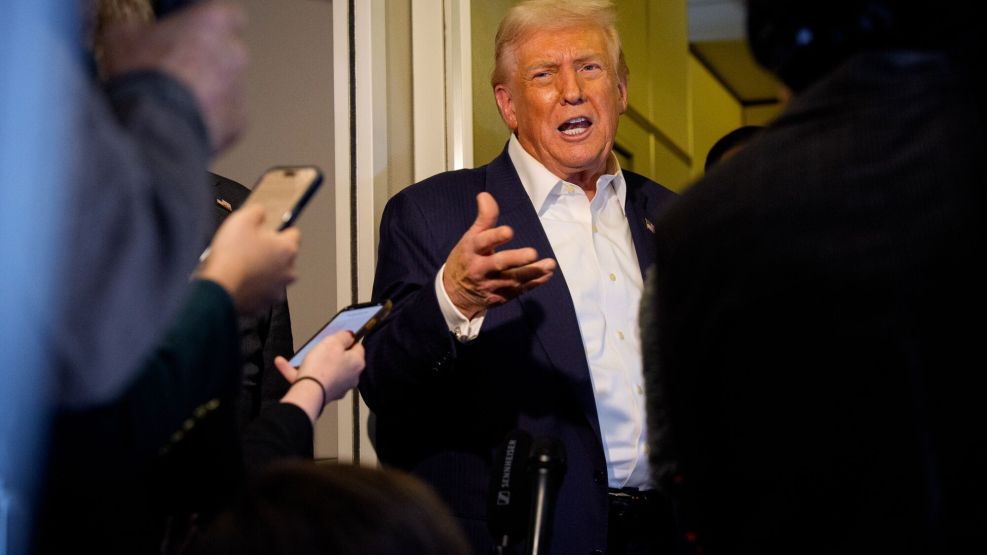 U.S. President Trump Departs Malaysia En Route To Japan