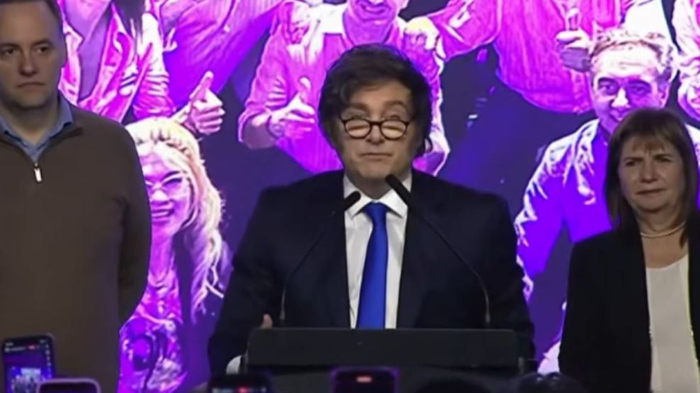 Javier Milei bunker LLA