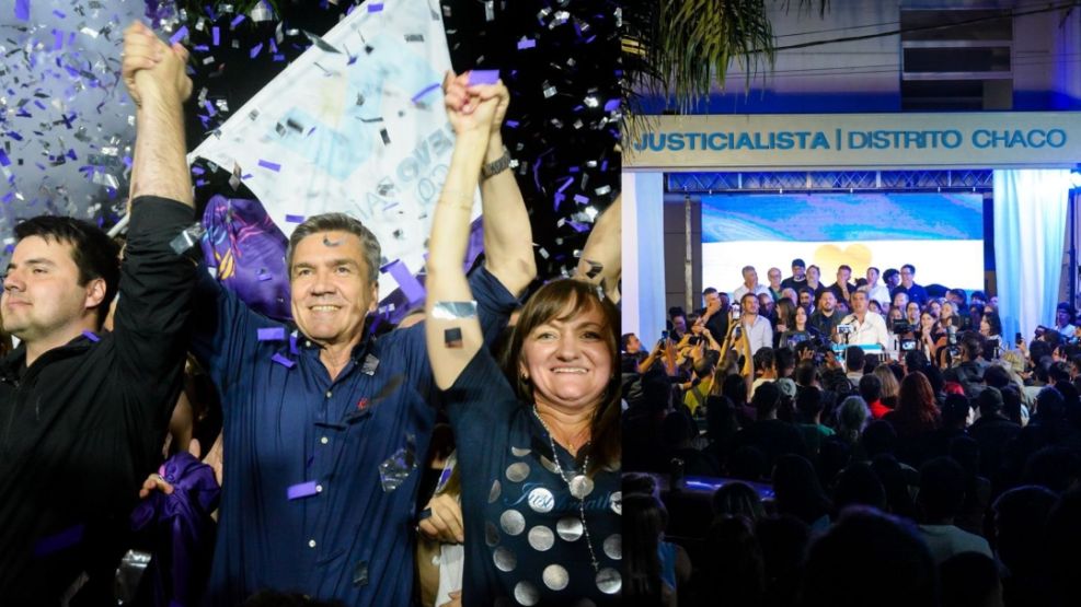 Las dos fuerzas celebraron. 