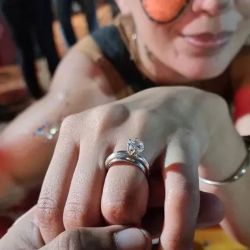 Cecilia’s engagement to César.