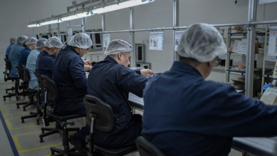 factory in Rio Grande, Tierra del Fuego Province.