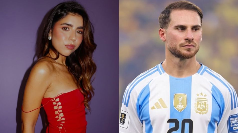 Camila Mayan y Alexis Mac Allister