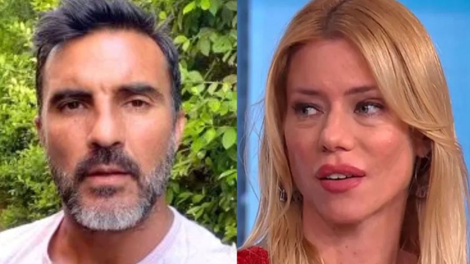 Fabián Cubero y Nicole Neumann