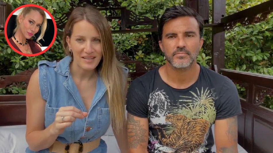 Mica viciconte y Fabián cubero