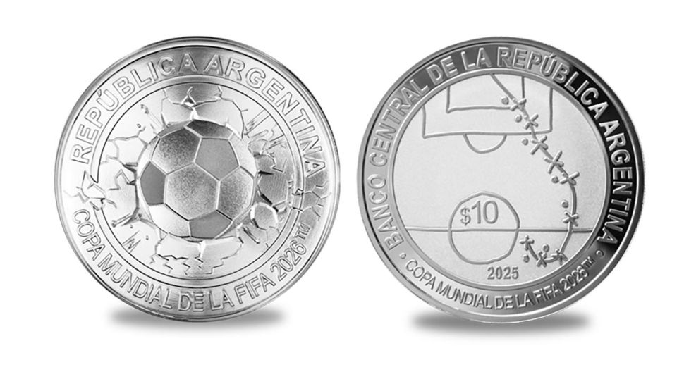 Monedas conmemorativas Copa del Mundo 2026 28102025
