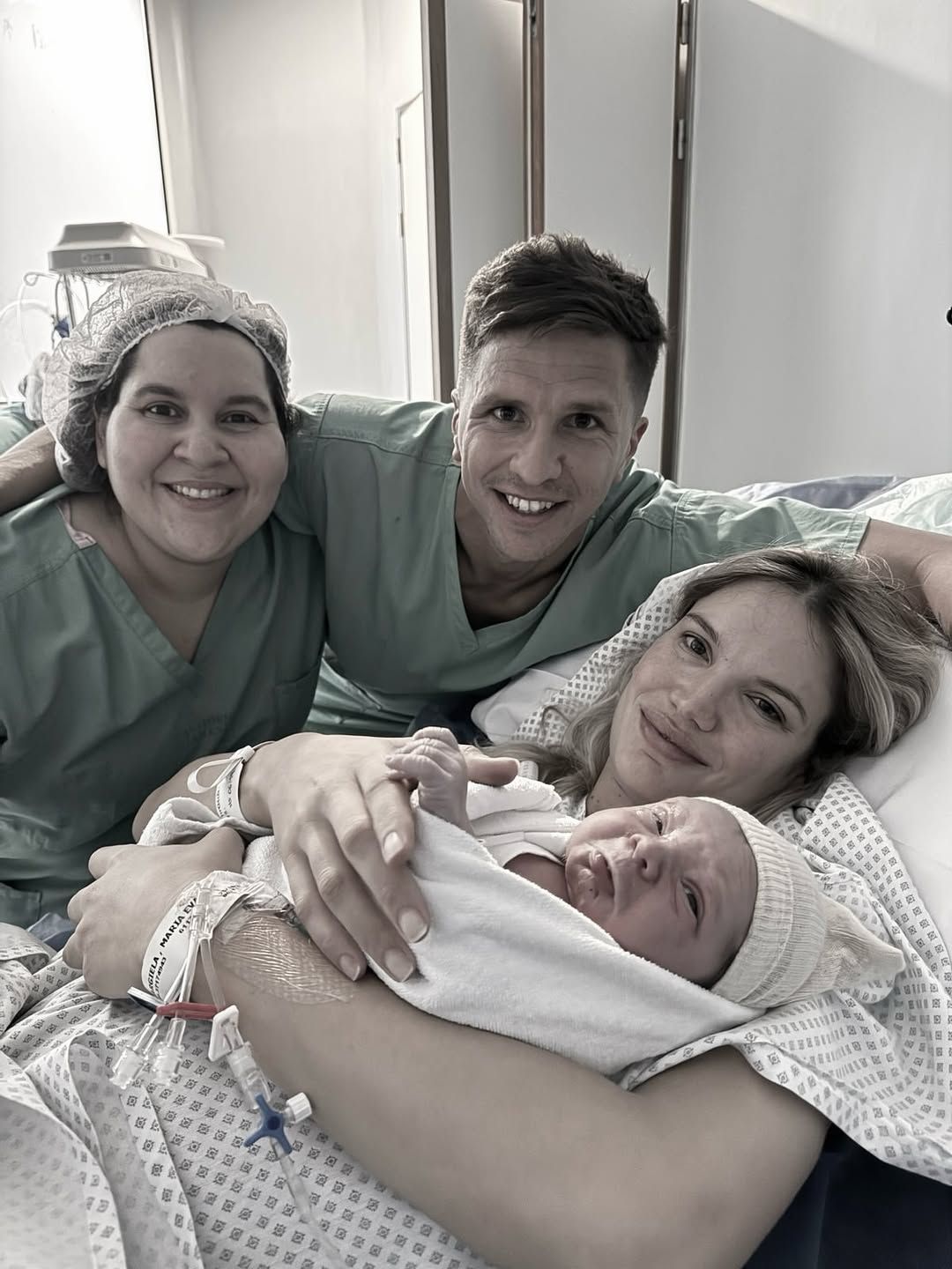 Las primeras fotos de Faustino, hijo de Eva Bargiela y Gianluca Simeone 1