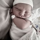 Las primeras fotos de Faustino, hijo de Eva Bargiela y Gianluca Simeone 1