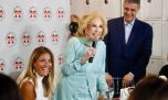 Arte y solidaridad: con la presencia de Mirtha Legrand, María Belén Ludueña lanzó una importante iniciativa