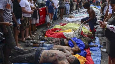 Rio de Janeiro muertos en las calles 29102025