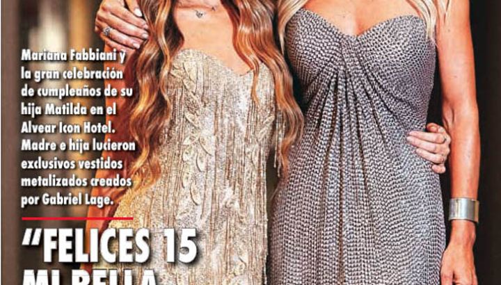 “Felices 15 mi bella princesa”