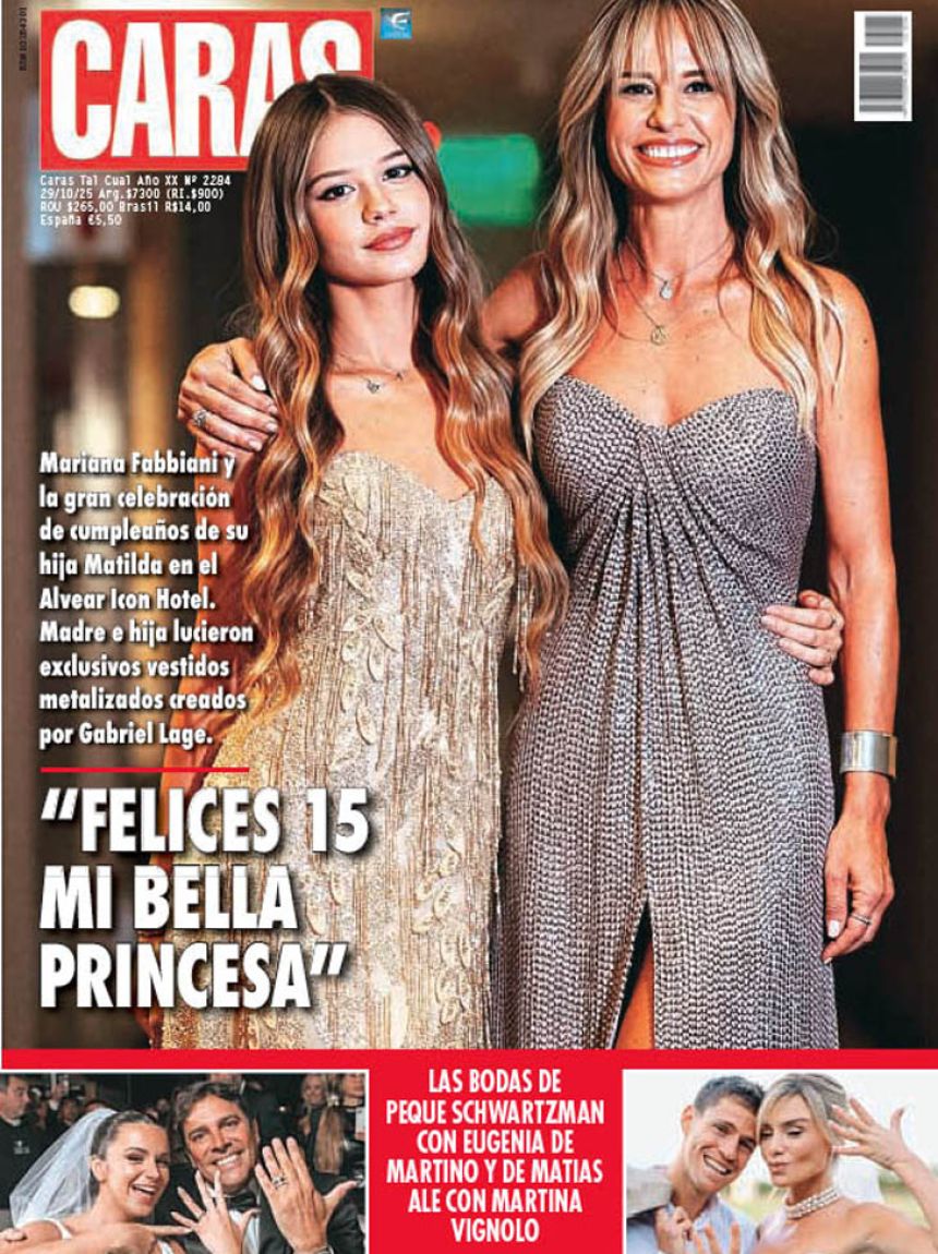 “Felices 15 mi bella princesa”