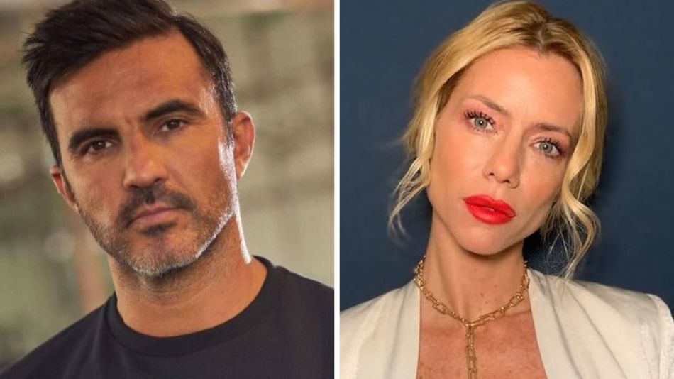 Fabián Cubero y Nicole Neumann