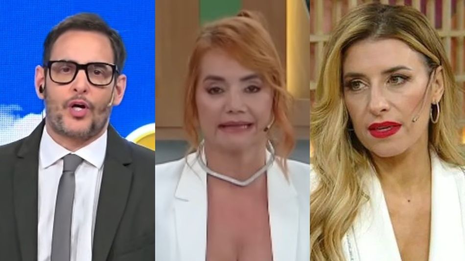 Rodrigo Lussich, Nancyy Pazos y Mariana Brey