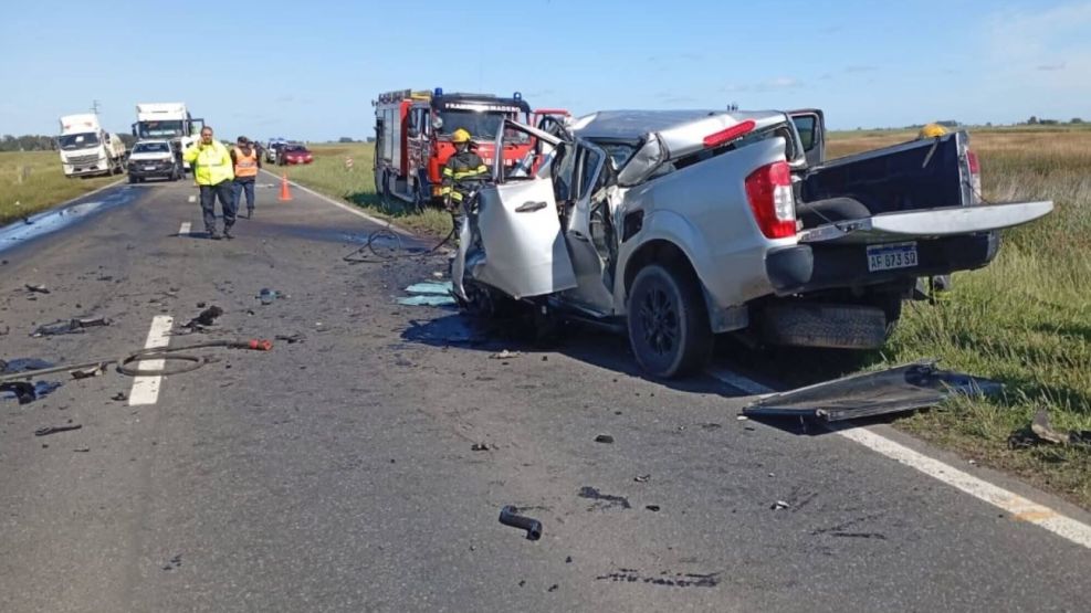 Accidente en la ruta 5