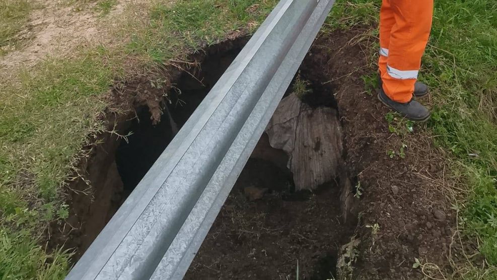 Corte ruta 12 Corrientes