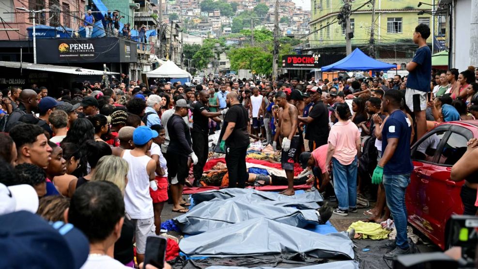 Operacion Contención en Rio de Janeiro 29102025