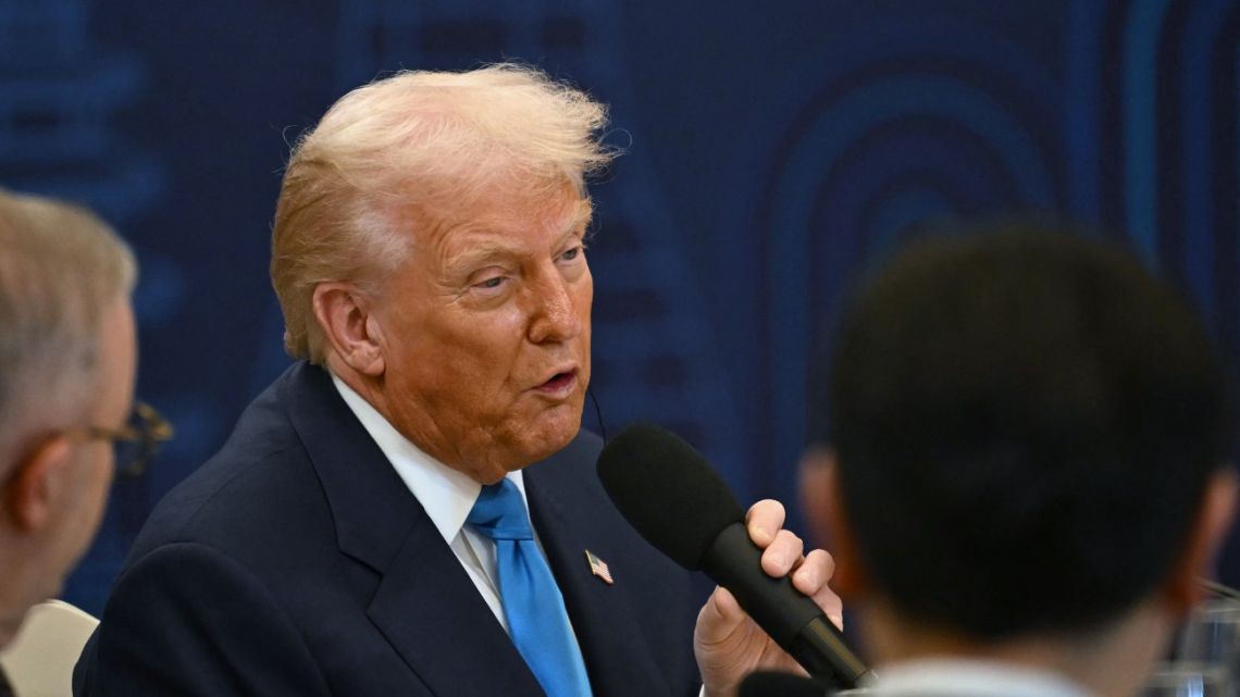 US President Donald Trump.