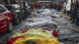 Muertos en las calles de Río de Janeiro