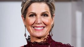 Máxima Zorreguieta dio cátedra de cómo elevar un look sastrero con un solo accesorio