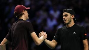 Francisco Cerúndolo en el Masters de París 