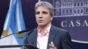 Luis Caputo, ministro de Economía
