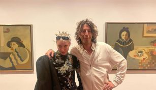 Andy Chango y su hija Martina