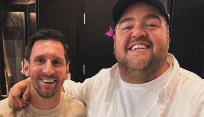 Lionel Messi y Darío Barassi