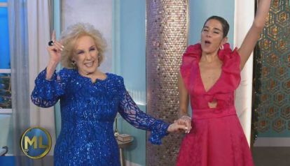 Mirtha Legrand y Juana Viale