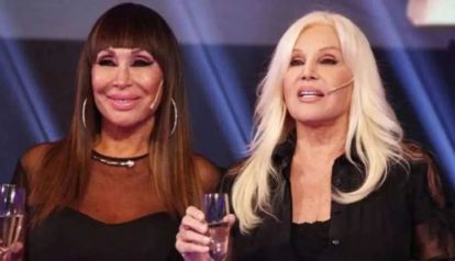 Susana Giménez y Moria Casán