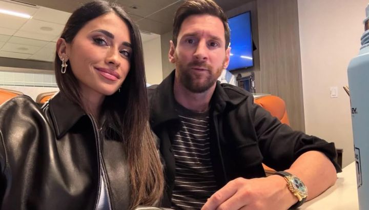 Adiós al negro clásico: Antonela Roccuzzo y Lionel Messi marcan la nueva tendencia de pareja con looks coordinados