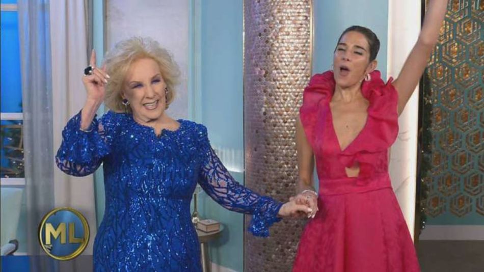 Mirtha Legrand y Juana Viale